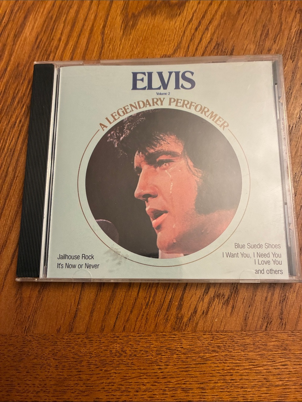 ELVIS A Legendary Performer Volume 2 - Elvis CD (Blue/Black)